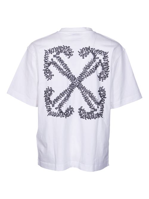 T-Shirt Skate Tattoo Arrow Off white | OMAA120S24JER0010110